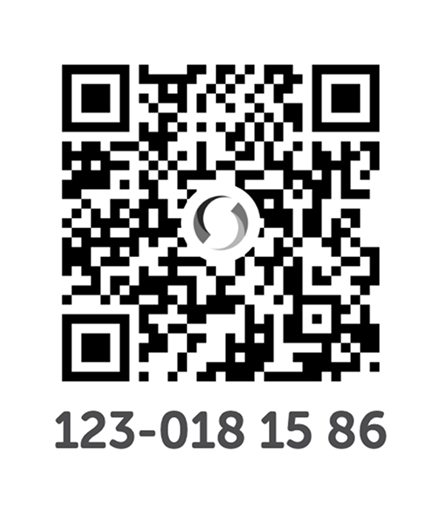 QR-kod swish till 123-0181586