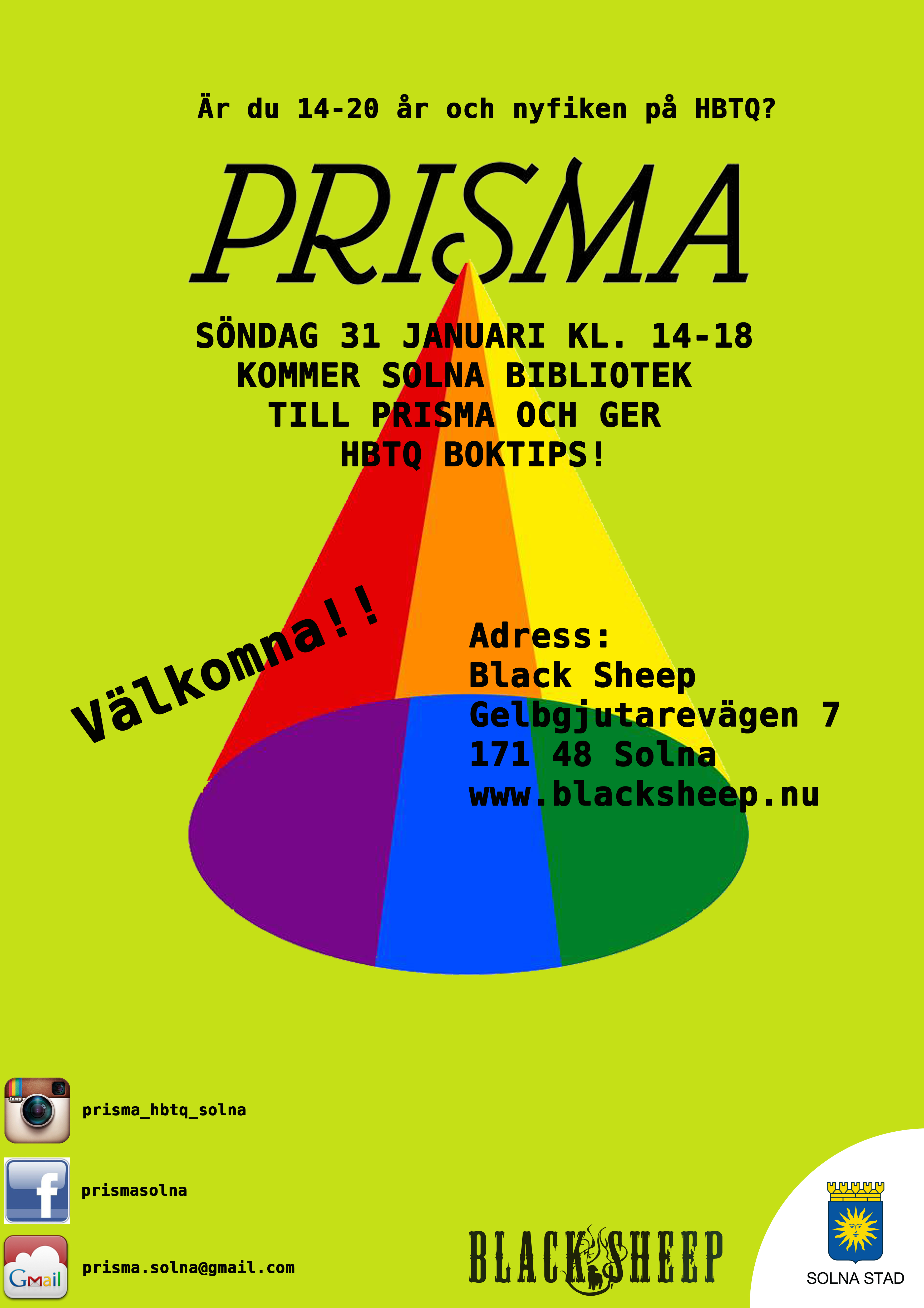 För dig som är 14-20 år och nyfiken på HBTQ